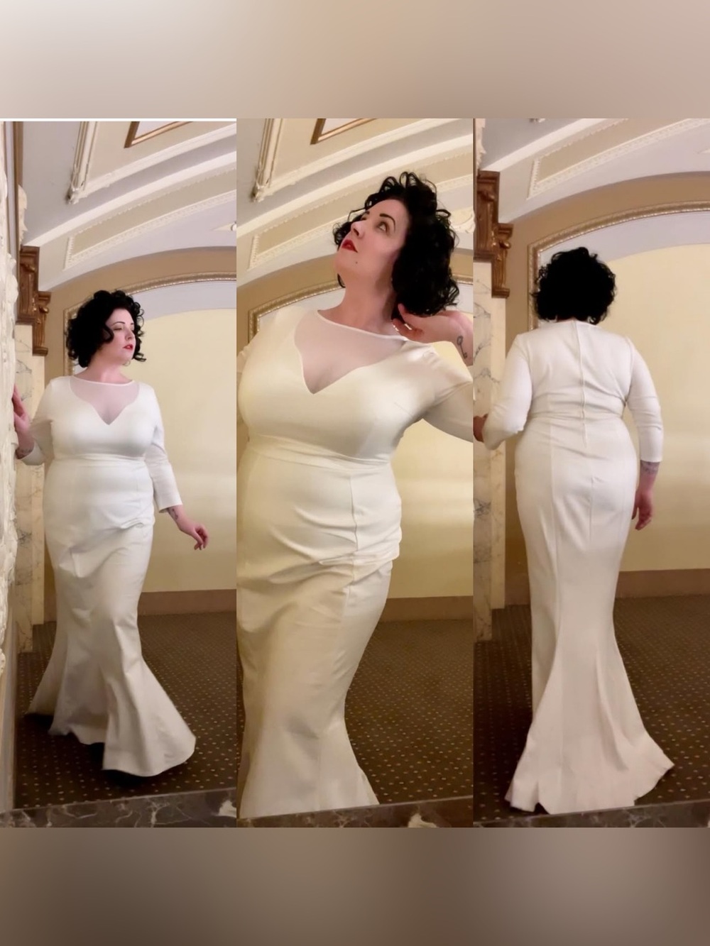 Theodora Gown in
Ivory | Pinup
Couture Deadly Dames size 3X